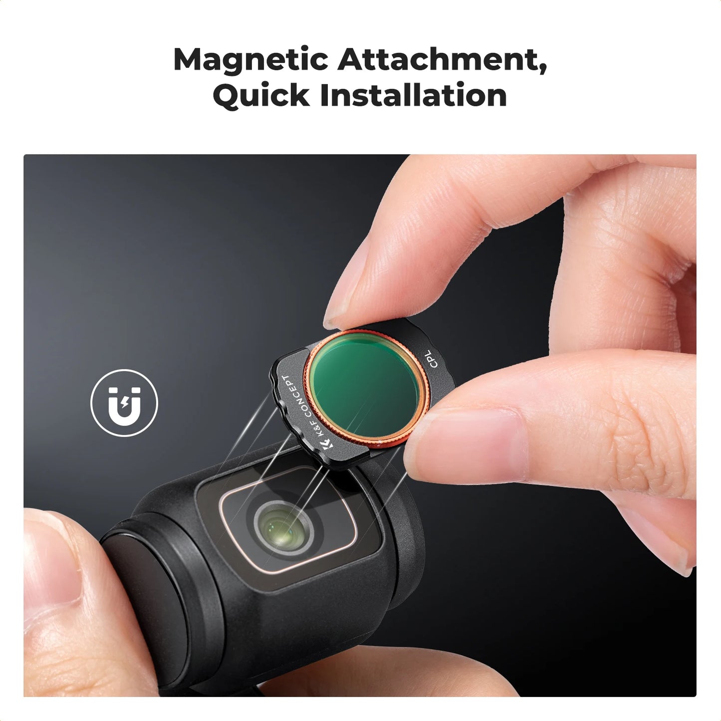 CineWorks Pro™ - K&amp; F Concept Sport Effect Filter Set for DJI Osmo Pocket 3