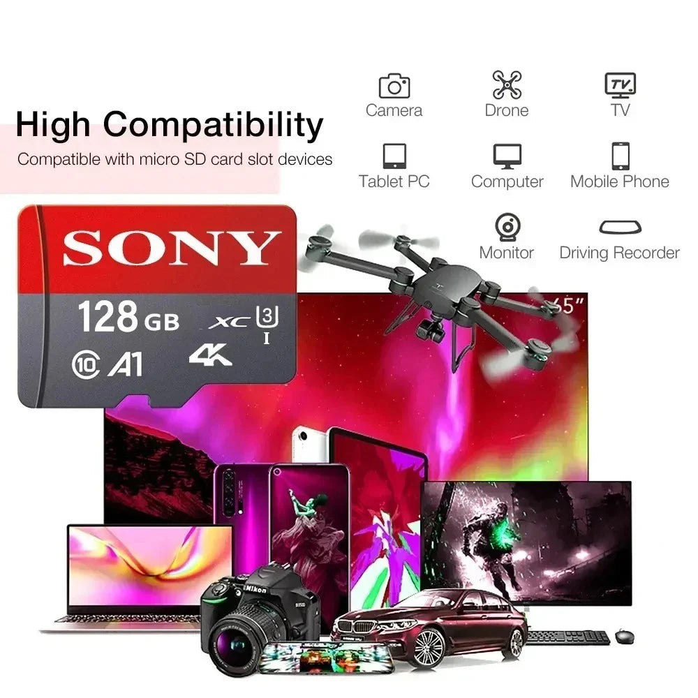 CineWorks Pro™ - SONY Micro SD TF Card Mini 1TB Memory Card