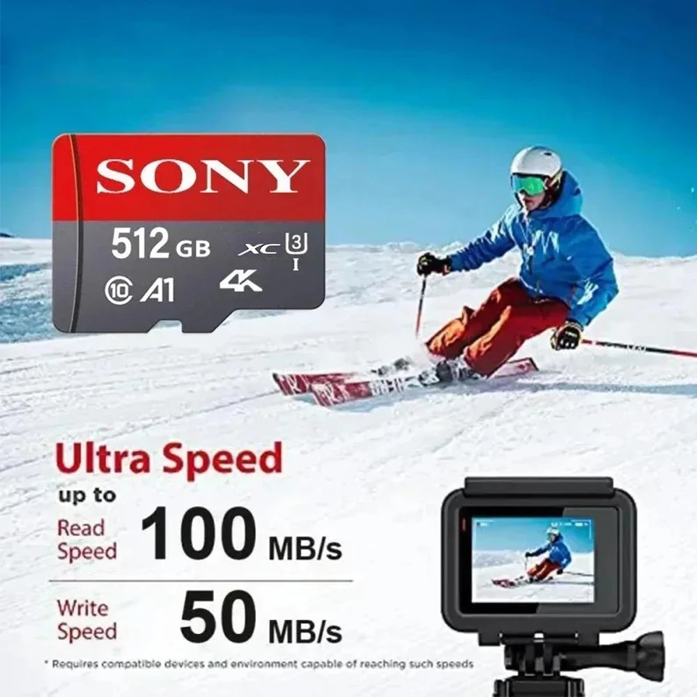 CineWorks Pro™ - SONY Micro SD TF Card Mini 1TB Memory Card